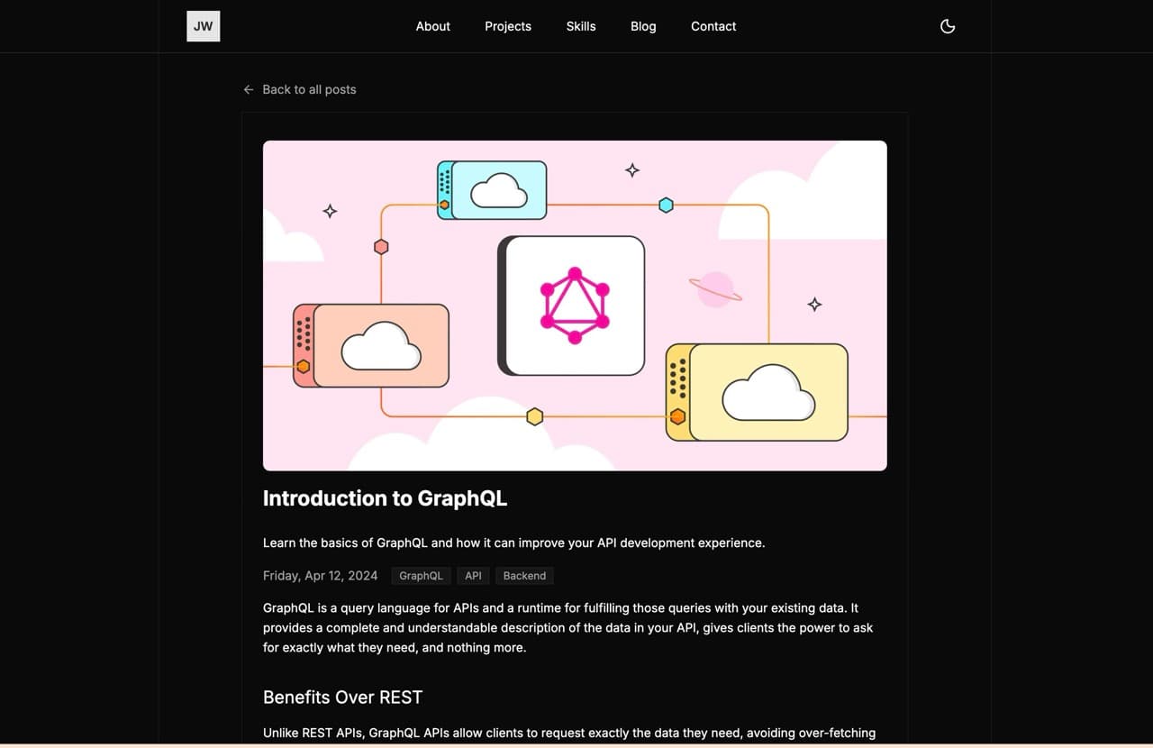 Pfolio - A Portfolio Template 5
