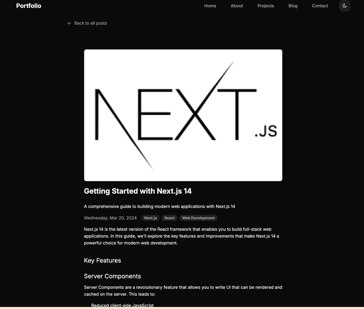 Notion-like Portfolio 6